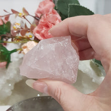 Load image into Gallery viewer, Rose Quartz Rough Crystal Gemstone 60mm 1
