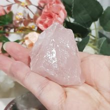 Load image into Gallery viewer, Rose Quartz Rough Crystal Gemstone 60mm 1
