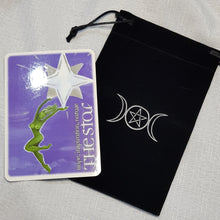 Load image into Gallery viewer, Tarot Oracle Card Velvet Moon Bag 180mm x 115mm