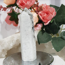 Load image into Gallery viewer, Rainbow Moonstone crystal point gemstone 94mm 2