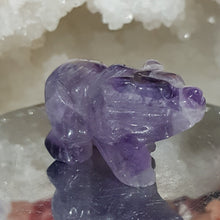 Load image into Gallery viewer, Bear Amethyst Animal Crystal Carving Stone 45mm 2