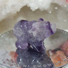 Load image into Gallery viewer, Bear Amethyst Crystal Carving Gemstone Stone 45mm 4