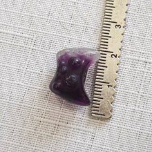 Load image into Gallery viewer, Mini Collectables crystal carving GAMING CONSOLE fluorite gemstone 20mm 352