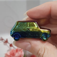 Load image into Gallery viewer, Car Mini Cooper Titanium Aura Obsidian Crystal Carving Gemstone stone 40mm 1