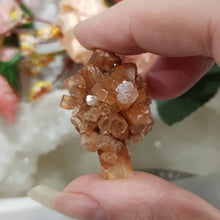 Load image into Gallery viewer, Aragonite Sputnik crystal specimen cluster 38mm 5 CHIPPED