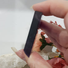 Load image into Gallery viewer, Fluorite slab crystal carving stone 60mm 2