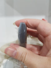 Load image into Gallery viewer, Druzy Agate Heart Crystal Carving Stone 60mm 12