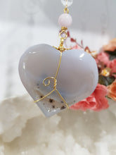 Load image into Gallery viewer, The-Joyful-Heart-Crystal-Energy-Enhancer-Ornament-Suncatcher-Hanger-Agate-Stone-Moonlight-Crystals-Australia