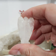 Load image into Gallery viewer, Angel Quartz Crystal Carving Gemstone 40mm 5