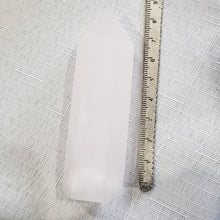 Load image into Gallery viewer, Pink Calcite Crystal Point Tower Stone 85mm 3