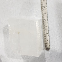 Load image into Gallery viewer, Optical Calcite Crystal Rough Gemstone Stone 50mm 1 CLOUDY & CHIP