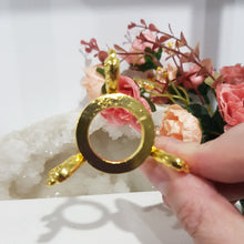 Load image into Gallery viewer, Sphere Stand GOLD alloy ornate 50mm