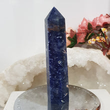 Load image into Gallery viewer, Sodalite Point Tower Crystal Carving Stone 100mm 10 | Emotional Balance