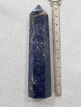 Load image into Gallery viewer, Sodalite Point Tower Crystal Carving Stone 100mm 10 | Emotional Balance