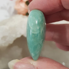 Load image into Gallery viewer, Amazonite Heart Crystal Carving Gemstone Stone 35mm 8