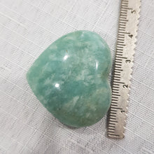 Load image into Gallery viewer, Amazonite Heart Crystal Carving Gemstone Stone 35mm 8