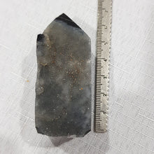 Load image into Gallery viewer, Black Sphalerite Crystal Point Tower Stone 65mm 7