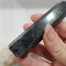 Load image into Gallery viewer, Tourmaline in Quartz Crystal Point Tower Gemstone Stone 96mm 6