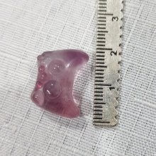 Load image into Gallery viewer, Mini Collectables crystal carving GAMING CONSOLE fluorite gemstone 20mm 617