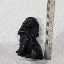 Load image into Gallery viewer, dog-spaniel-black-obsidian-animal-crystal-carving