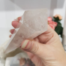 Load image into Gallery viewer, Quartz Sceptor on silver stand Crystal Carving Stone 180mm - Lovely!