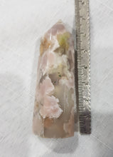 Load image into Gallery viewer, Flower Agate Crystal Point Stone 70mm 13  AMAZING FLOWERS