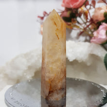 Load image into Gallery viewer, Fire Quartz Crystal Carving Point Stone 70mm 11