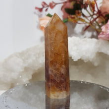Load image into Gallery viewer, Fire Quartz Crystal Carving Point Stone 65mm 12