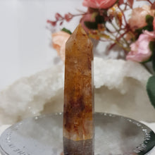 Load image into Gallery viewer, Fire Quartz Crystal Carving Point Stone 65mm 12