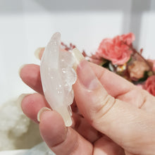 Load image into Gallery viewer, Lotus Flower Quartz Crystal Carving on Stand Stone 50mm 2