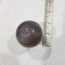 Load image into Gallery viewer, Agate Sphere Crystal Carving on Silver Stand Druzy Stone 20mm 15