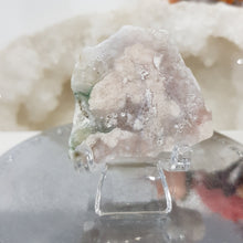 Load image into Gallery viewer, Flower Agate Crystal Slab Off cut on Stand Stone 40mm 5