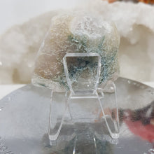 Load image into Gallery viewer, Flower Agate Crystal Slab Off cut on Stand Stone 40mm 5