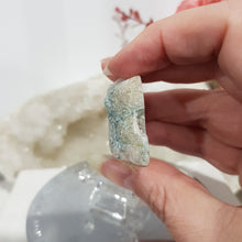 Load image into Gallery viewer, Flower Agate Crystal Slab Off cut on Stand Stone 40mm 5