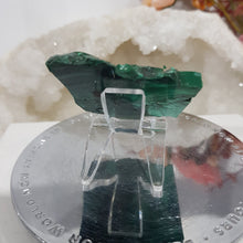 Load image into Gallery viewer, Malachite Crystal Slab Specimen on Stand Stone 45mm 3