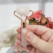Load image into Gallery viewer, Face Roller Crystal Carving Stone 85mm SMALL SIZE