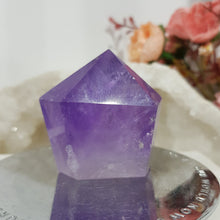 Load image into Gallery viewer, Amethyst Freeform Gemmy Crystal Carving Stone 50mm 1