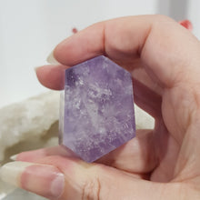 Load image into Gallery viewer, Amethyst Freeform Gemmy Crystal Carving Stone 50mm 1