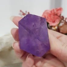 Load image into Gallery viewer, Amethyst Freeform Gemmy Crystal Carving Stone 50mm 1
