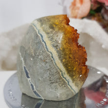 Load image into Gallery viewer, Stunning Heated Citrine Cluster. beautiful colour. Inspires Wealth and Success