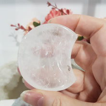 Load image into Gallery viewer, Moon Bowl Quartz Crystal Carving Stone 58mm 1