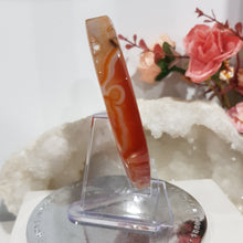 Load image into Gallery viewer, Carnelian Crystal Heart Carving Stone 95mm GORGEOUS 10