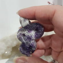 Load image into Gallery viewer, snake-amethyst-crystal-carving-stone-Moonlight-Crystals-Australia-Online-Store