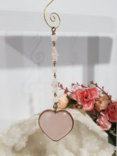 Load image into Gallery viewer, Unconditional-Love-Crystal-Energy-Enhancer-Rose-Quartz-Stone-Crystal-Energy-Enhancer-Moonlight-Crystals-Australia-Suncatchers-Australia