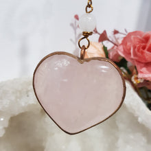 Load image into Gallery viewer, Unconditional-Love-Crystal-Energy-Enhancer-Rose-Quartz-Stone-Crystal-Energy-Enhancer-Moonlight-Crystals-Australia-Suncatchers-Australia