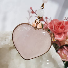 Load image into Gallery viewer, Unconditional-Love-Crystal-Energy-Enhancer-Rose-Quartz-Stone-Crystal-Energy-Enhancer-Moonlight-Crystals-Australia-Suncatchers-Australia