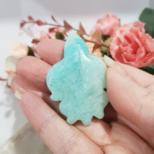 Load image into Gallery viewer, TURTLE Amazonite Crystal Carving Stone 50mm 5