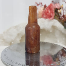 Load image into Gallery viewer, BEER BOTTLE Fluorite Crystal Carving Stone 60mm 3