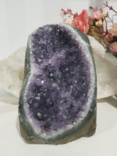 Load image into Gallery viewer, Amethyst Crystal Cluster Cave Stone 135mm 12 LARGE SPECTACULAR SPARKLY!!