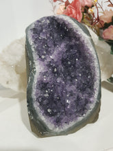 Load image into Gallery viewer, Amethyst Crystal Cluster Cave Stone 135mm 12 LARGE SPECTACULAR SPARKLY!!